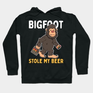 Bigfoot Stole My Beer Hoodie